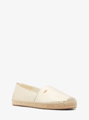 kendrick metallic pebbled espadrille